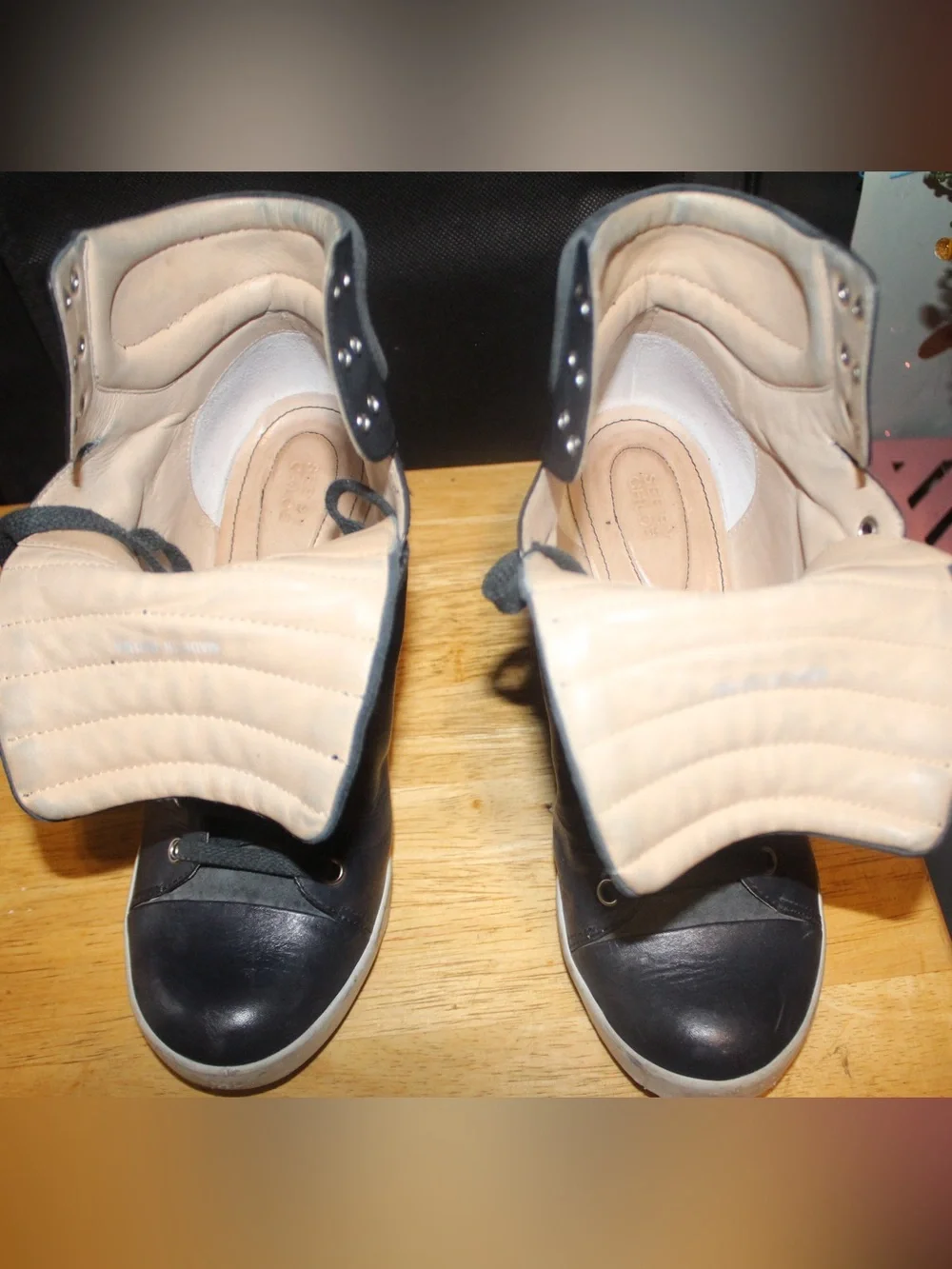 See By Chloe used leather
